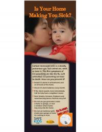 5-3755 Carbon Monoxide Poison Prevention Standup Banner