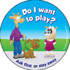 9-1310-2 Do I Want to Play Stickers - English
