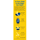 FL2-3025 "Is Your Child in the Right Car Seat?" Florida Bookmark