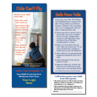 5-3753 Fall Prevention "Kids Can't Fly" Pledge Card 
