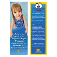 7-1499 Only An Inch Of Water Bookmark - Spanish