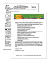 I'm Safe! Sole Source Letter & W-9 Form