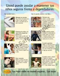 4-5041 Easy Reader Tip Sheet - Personal Safety - Spanish
