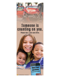 3-6060 Someone is Counting on You Banner Display - English   