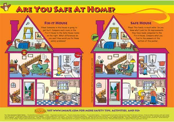 Home Safety Posters For Kids