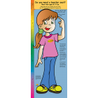2-3560 Life Size Height Chart Display - Stacy