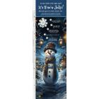 2-3910 Life-Size Snowman Booster Height Chart Display