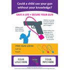 5-7155 Firearm Safety Cling - Child