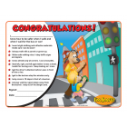 School Bus Safety Wooden Rulers - Personalized for Safety Promotions