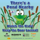 7-3243 Pond Safety Window Cling  