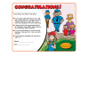 4-1575 Personal Safety Award Certificates - English 